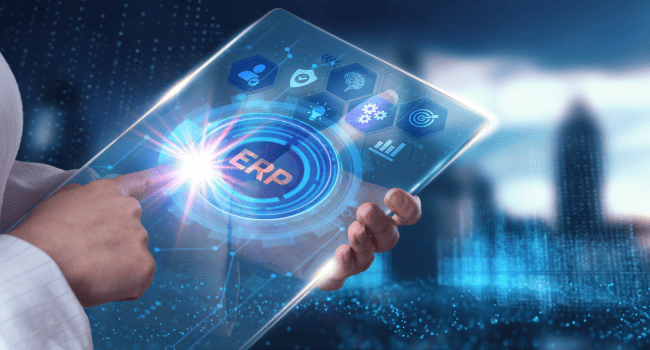 ERP system for manufacturing industry